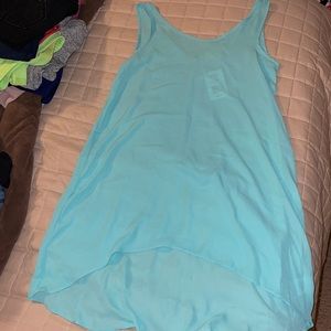 Pink Republic Mint Sheer Tank/dress